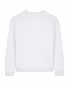 Cruciverba Felpa girocollo oversize fit