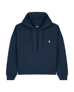 ISR felpa cropped cappuccio