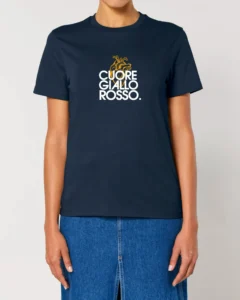 Cuore Giallo Rosso Grande T-shirt regular fit